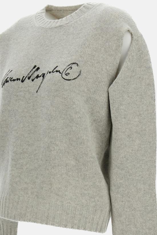 26FW MM6 메종마르지엘라 스웨터 S52HL0065M13288806S Grey - MM6 MAISON MARGIELA