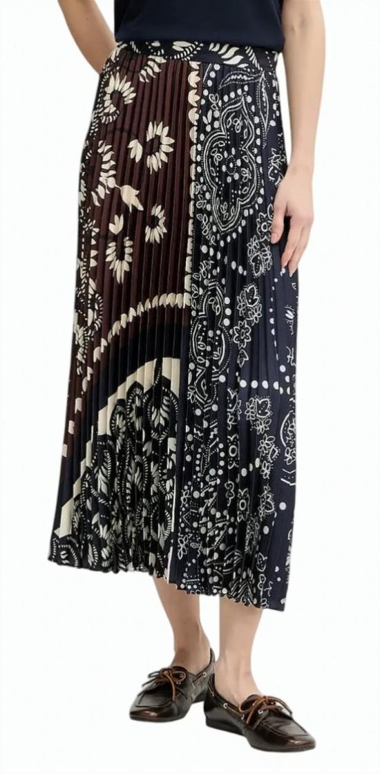 26SS 위켄드막스마라 롱 스커트 2615101011600 001 Black