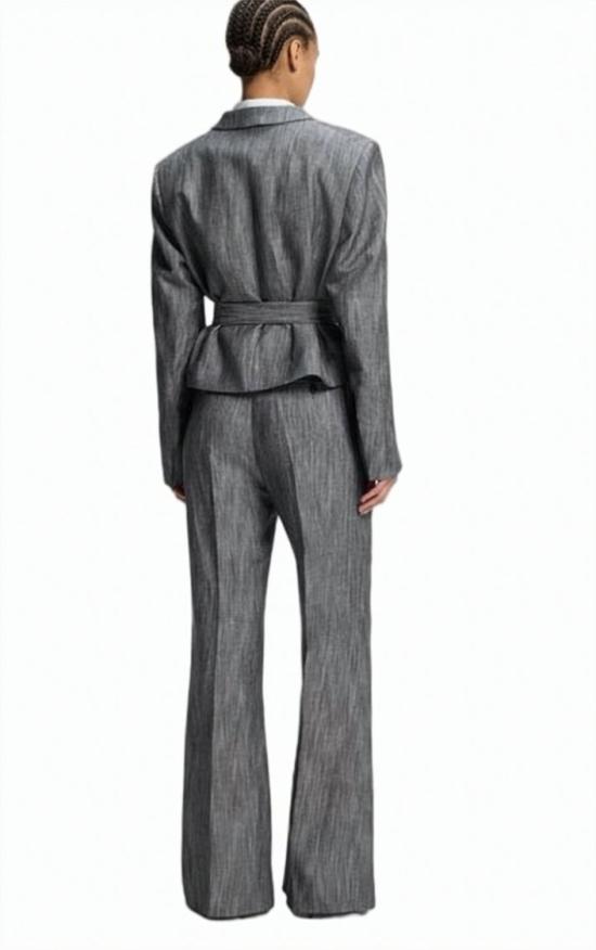 26SS 보스 스트레이트 팬츠 50557133 TALIFIA 992 Grey - BOSS