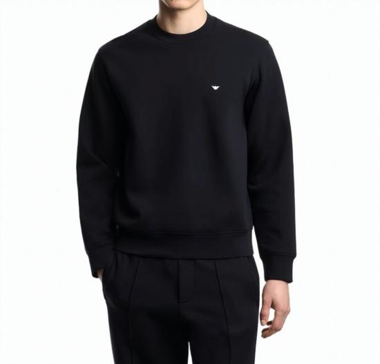 26SS 엠포리오 아르마니 긴팔 티셔츠 EM004533 AF10013 UB118 Black - EMPORIO ARMANI
