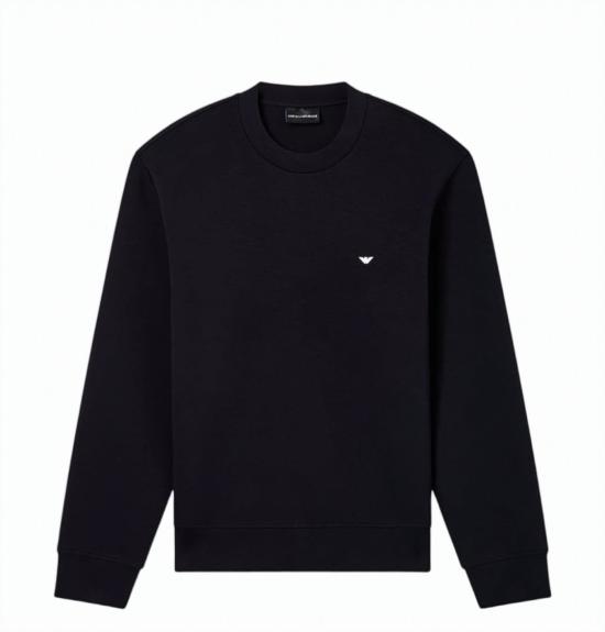 26SS 엠포리오 아르마니 긴팔 티셔츠 EM004533 AF10013 UB118 Black