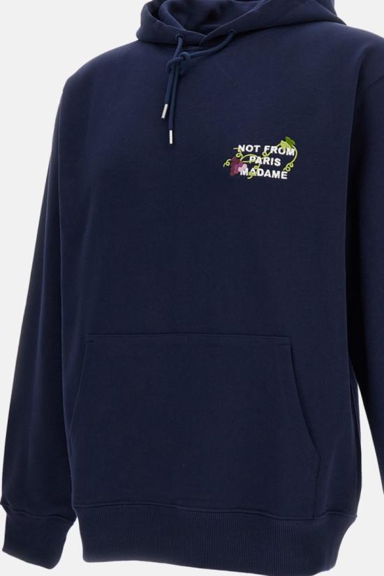 26FW 드롤드무슈 후드 티셔츠 LHO208CO127NY Blue - DROLE DE MONSIEUR