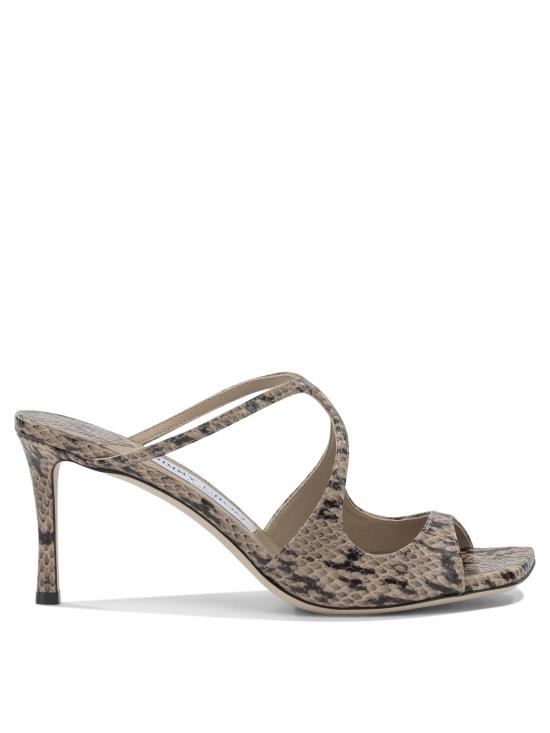 26FW 지미추 뮬/슬리퍼 ANISE 75GNZCHAI Beige