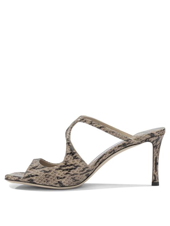 26FW 지미추 뮬/슬리퍼 ANISE 75GNZCHAI Beige - JIMMY CHOO