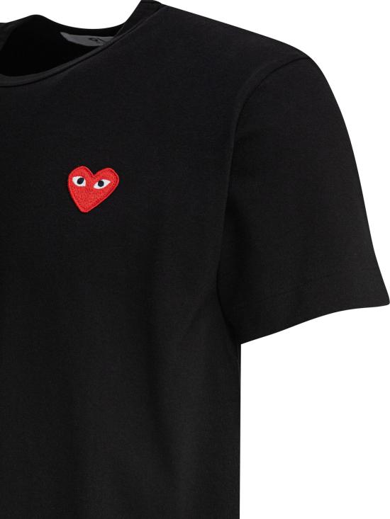 26SS 꼼데가르송 반팔 티셔츠 AX T108 0511 BLACK Black - COMME DES GARCONS