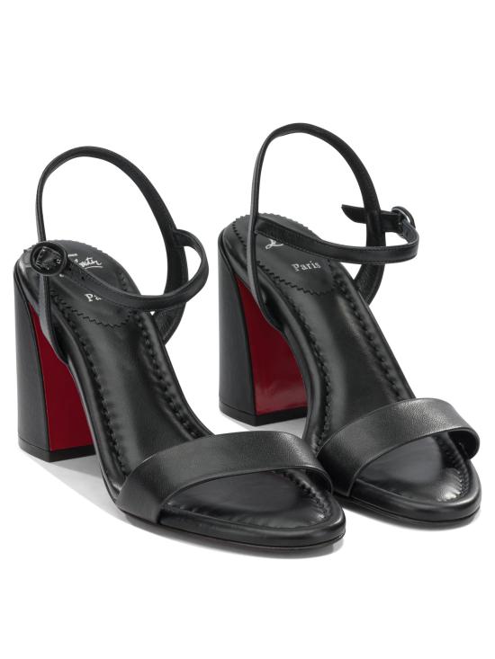 26FW 크리스챤 루부탱 힐/펌프스 JANE SANDAL 85 NAP 3260392B439 Black - CHRISTIAN LOUBOUTIN