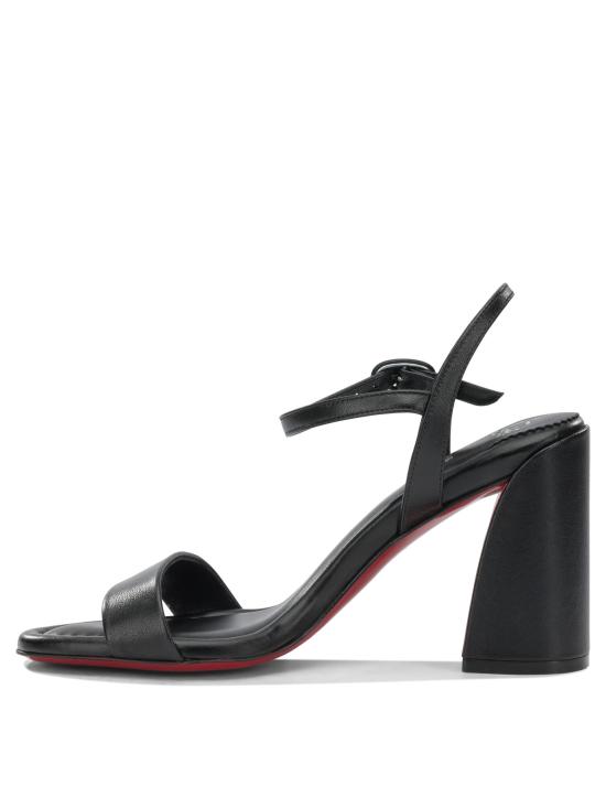 26FW 크리스챤 루부탱 힐/펌프스 JANE SANDAL 85 NAP 3260392B439 Black - CHRISTIAN LOUBOUTIN