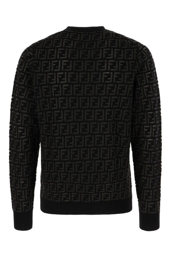 26SS 펜디 스웨터 FZY063 AAUQ F0QA1 BLACK DOM - FENDI
