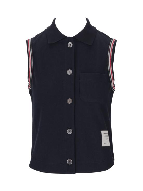26SS 톰브라운 민소매 티셔츠 FJS226A00050 415 NAVY