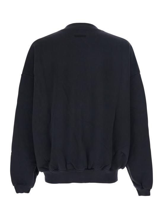 26SS 피어오브갓 90s 로고 크루넥 스웨트셔츠 192SP264451F FADED BLACK DOM - FEAR OF GOD