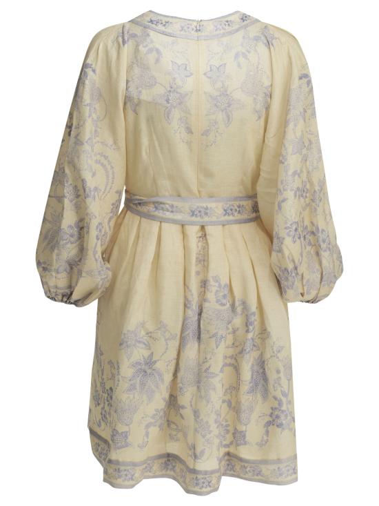 26FW 짐머만 미디 원피스 3500DSS262CRLF White - ZIMMERMANN