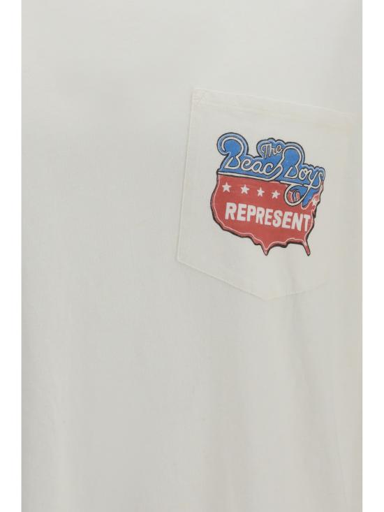 26FW 리프레젠트 반팔 티셔츠 MLM101221 FLATWHITE - REPRESENT