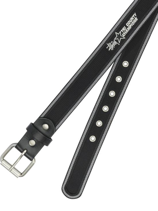 26FW 스투시 가죽 벨트 1352060001 Black - STUSSY