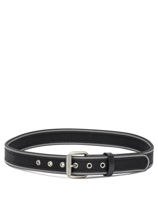 26FW 스투시 가죽 벨트 1352060001 Black
