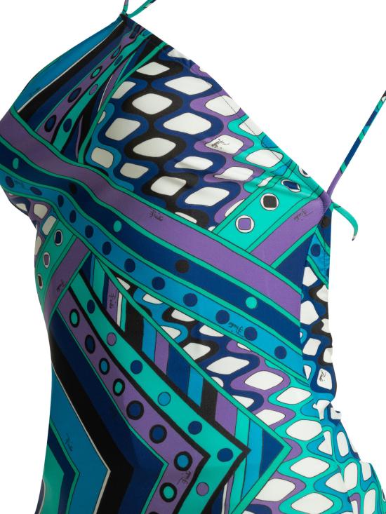 26SS 푸찌 원피스 수영복 6HMC316H895P20 Blue - PUCCI
