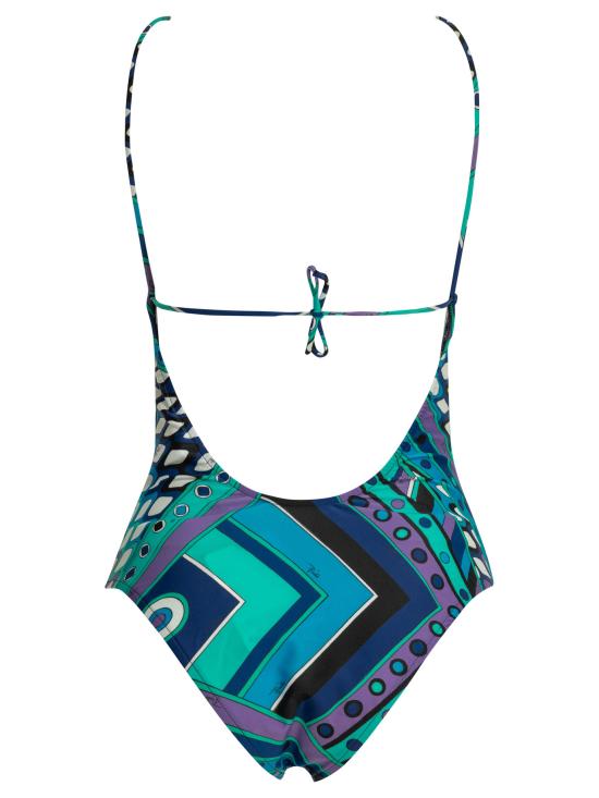 26SS 푸찌 원피스 수영복 6HMC316H895P20 Blue - PUCCI