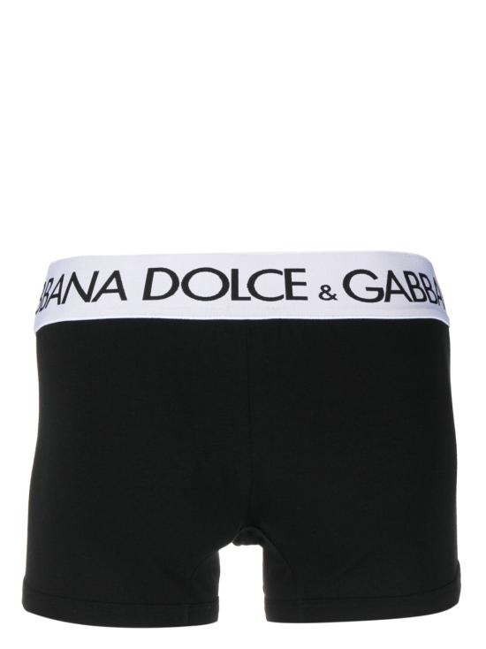 26FW 돌체앤가바나 로고 밴드 드로즈 M4B97J ONN97N0000 Nero - DOLCE & GABBANA