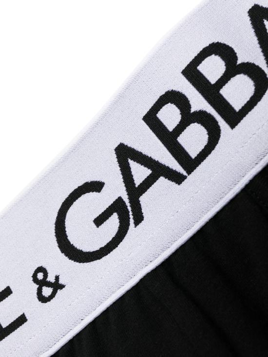 26FW 돌체앤가바나 로고 밴드 드로즈 M4B97J ONN97N0000 Nero - DOLCE & GABBANA