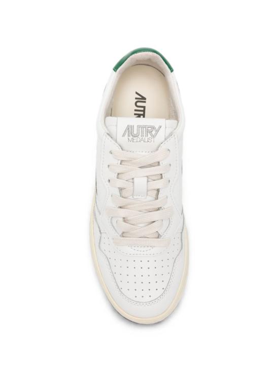 26FW 오트리 메달리스트 로우 레더 스니커즈 AULWLL20 Bianco - AUTRY
