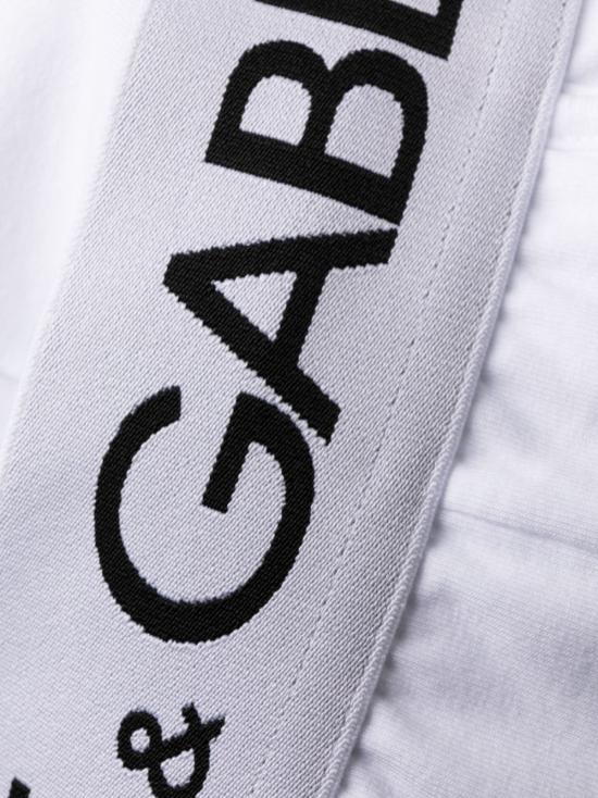 26FW 돌체앤가바나 로고 밴드 드로즈 M4B97J ONN97W0800 Bianco - DOLCE & GABBANA