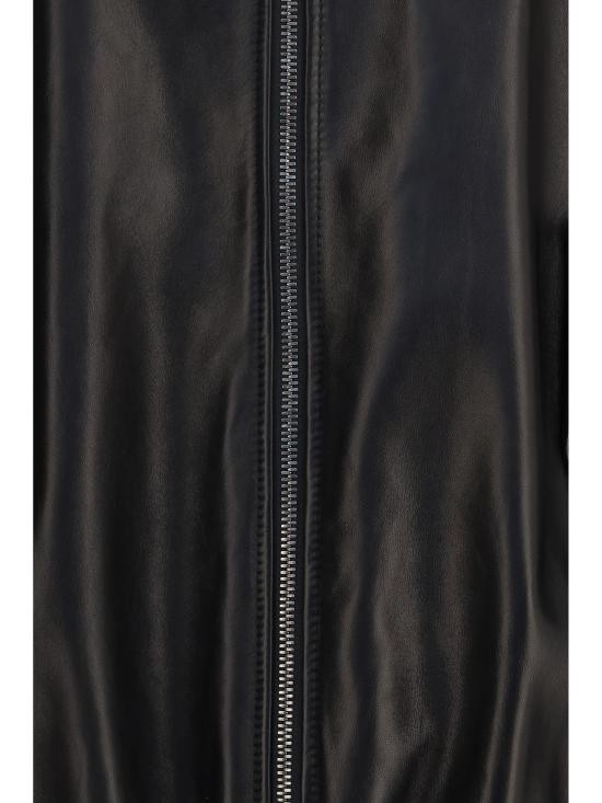 26FW 브루넬로 쿠치넬리 가죽 자켓 MPNMO7569P C101 BLACK - BRUNELLO CUCINELLI