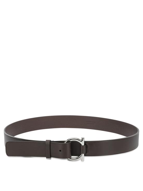 26FW 살바토레 페라가모 가죽 벨트 0791042 Brown