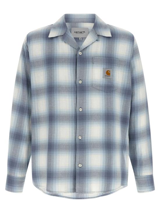 26FW 칼하트 WIP 긴팔 셔츠 I0368073TRXX Light Blue
