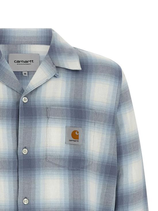 26FW 칼하트 WIP 긴팔 셔츠 I0368073TRXX Light Blue - CARHARTT WIP