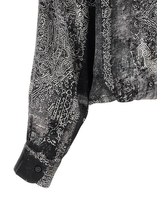 26SS 알13 블라우스 R13WR578R810BBLACKMULTIMEDALLION - R13