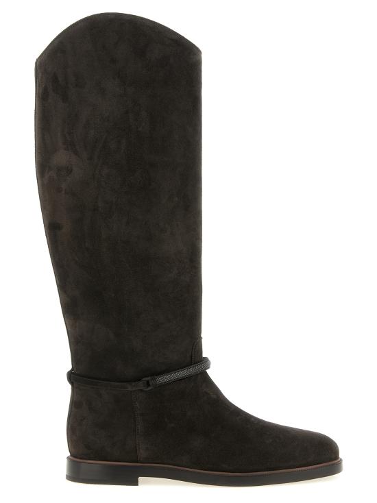 26FW 브루넬로 쿠치넬리 부츠 MZSFC3316PC9795 Black