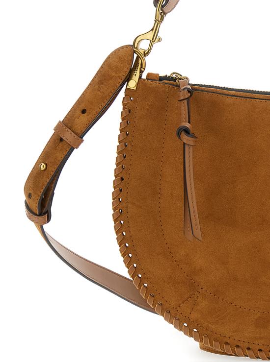 26FW 이자벨마랑 오스칸 소프트 집 백 BF0066FBB2C06M50CO Brown - ISABEL MARANT