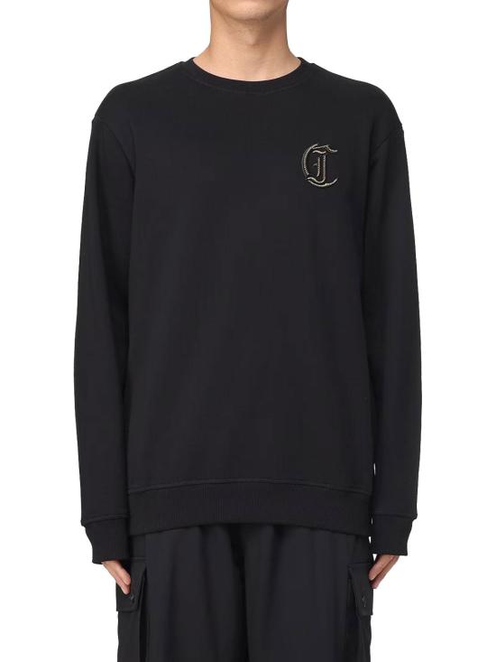 25FW 저스트까발리 긴팔 티셔츠 79OAIT07CF500899 Black - JUST CAVALLI