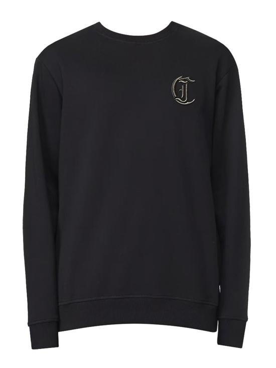 25FW 저스트까발리 긴팔 티셔츠 79OAIT07CF500899 Black
