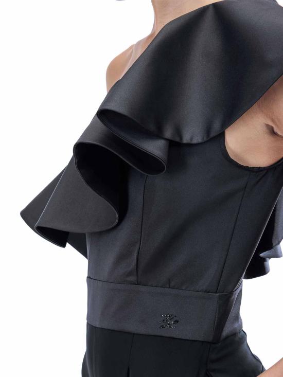 25FW 칼라거펠트 점프수트 A4W13040999 Black - KARL LAGERFELD