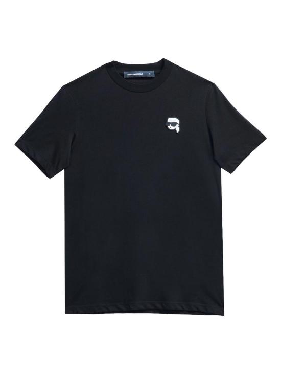  칼라거펠트 반팔 티셔츠 755710500224990 Black