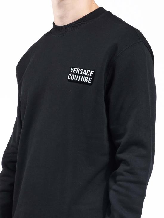 25FW 베르사체 긴팔 티셔츠 79GAIP02CF01P899 Black - VERSACE