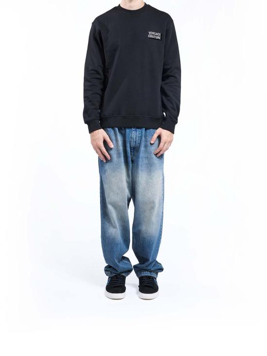 25FW 베르사체 긴팔 티셔츠 79GAIP02CF01P899 Black - VERSACE
