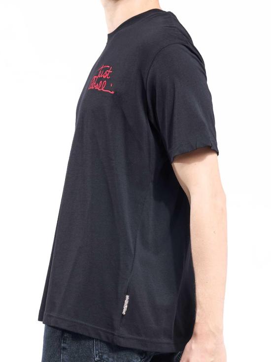 25FW 저스트까발리 반팔 티셔츠 79OAHT14CJ500899 Black - JUST CAVALLI