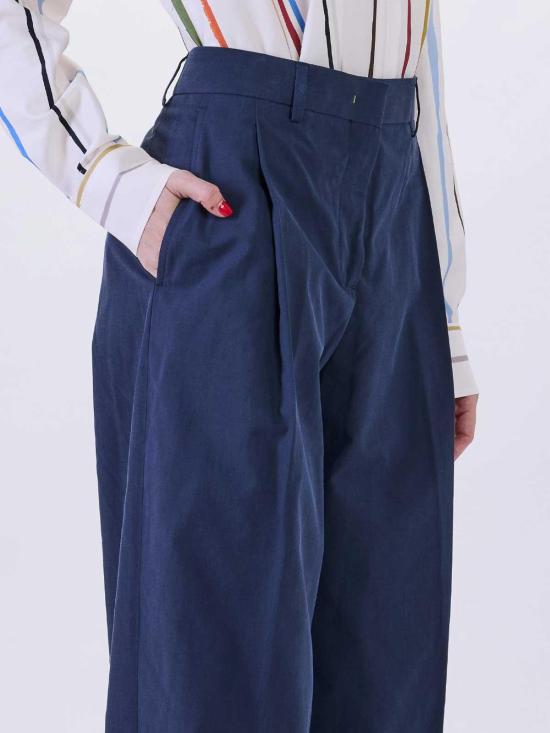 26SS 폴 스미스 스트레이트 팬츠 W1R355TV0299449 Blue - PAUL SMITH