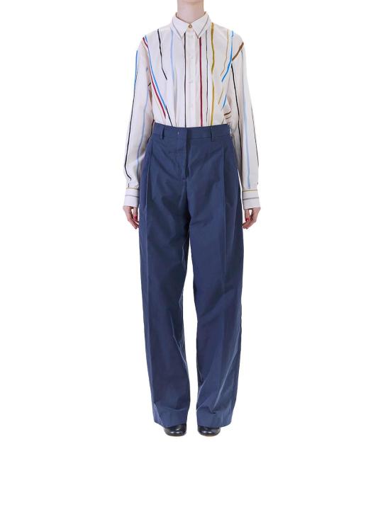 26SS 폴 스미스 스트레이트 팬츠 W1R355TV0299449 Blue - PAUL SMITH