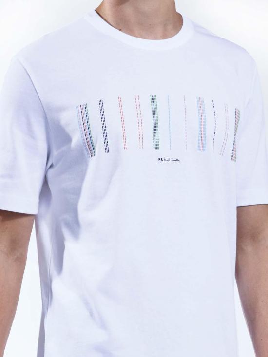 25FW PS 바이 폴스미스 반팔 티셔츠 M2R220XTP515901 White - PS BY PAUL SMITH
