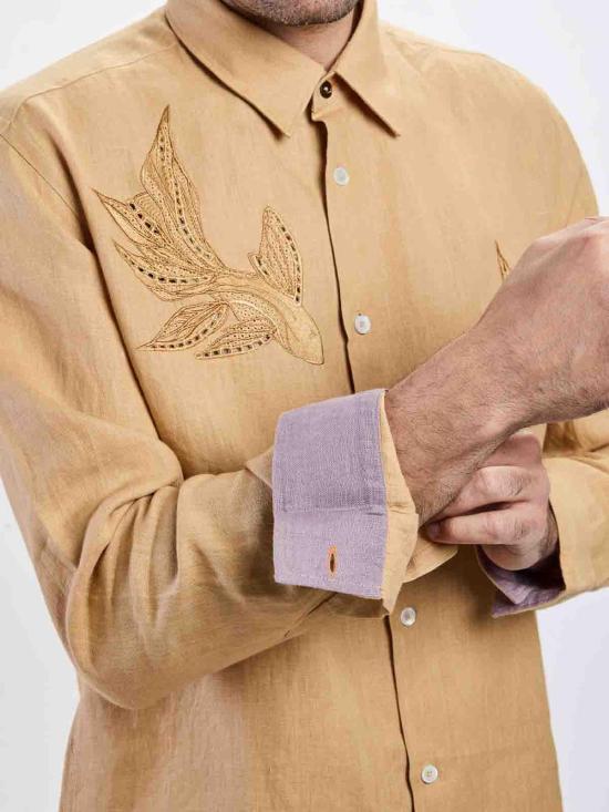 26SS 폴 스미스 긴팔 셔츠 M1R901UEV0303714 Camel - PAUL SMITH