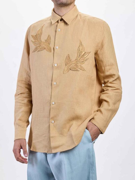 26SS 폴 스미스 긴팔 셔츠 M1R901UEV0303714 Camel - PAUL SMITH