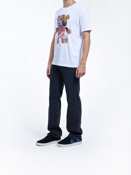 25FW PS 바이 폴스미스 반팔 티셔츠 M2R011RTP526101 White - PS BY PAUL SMITH