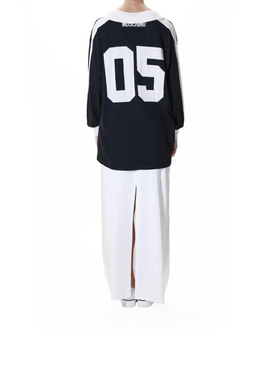 26SS 모스키노 폴로 티셔츠 092805001555 Black - MOSCHINO