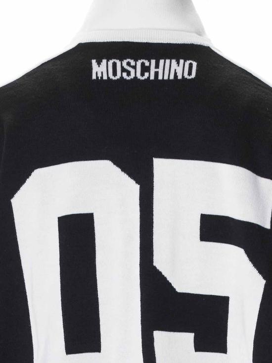 26SS 모스키노 폴로 티셔츠 092805001555 Black - MOSCHINO