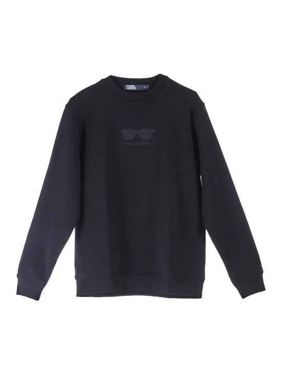  칼라거펠트 긴팔 티셔츠 705449544908990 Black