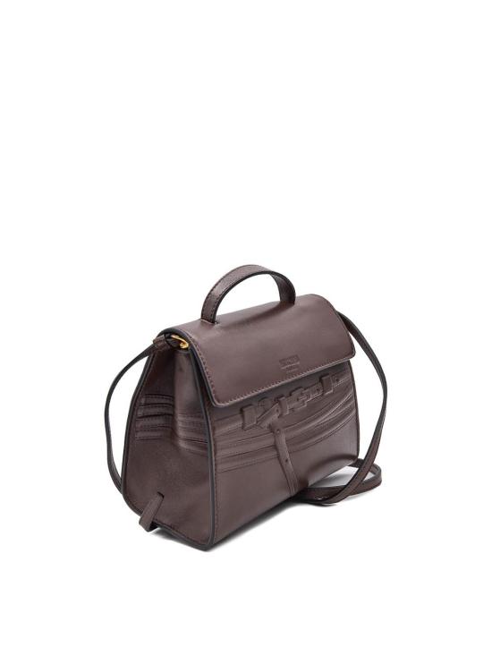 26SS 모스키노 토트백 MC4053PP1OOA6301 Dark Brown - MOSCHINO