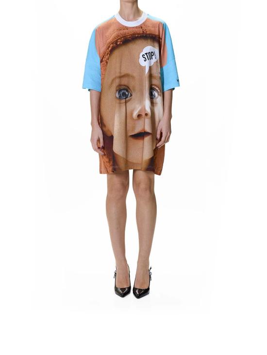 26SS 모스키노 반팔 티셔츠 41304421001 Multicolour - MOSCHINO