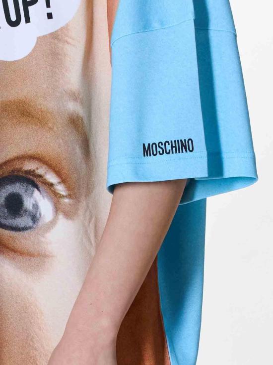 26SS 모스키노 반팔 티셔츠 41304421001 Multicolour - MOSCHINO
